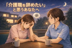 介護職『とりそい』サポートブログ KW介護職 辞めたい