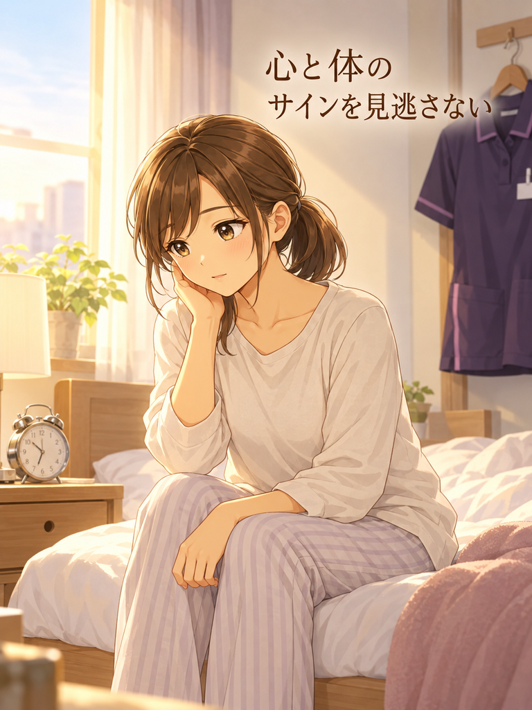 介護職辛い辞めたい　心と体のサイン