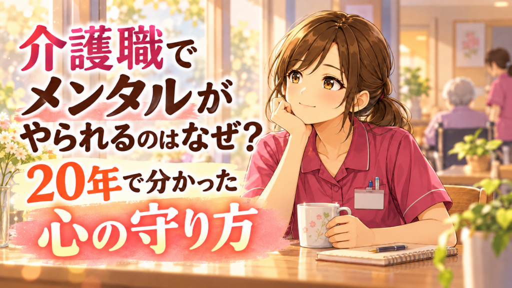 介護職　メンタルのアイキャッチ
