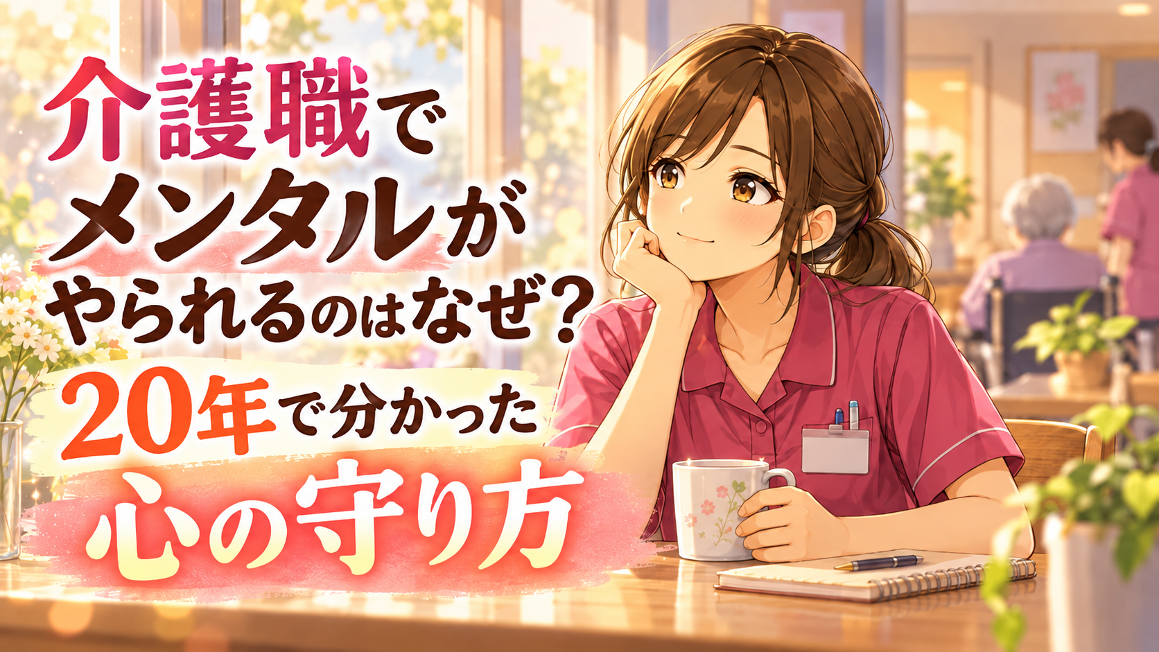 介護職　メンタルのアイキャッチ